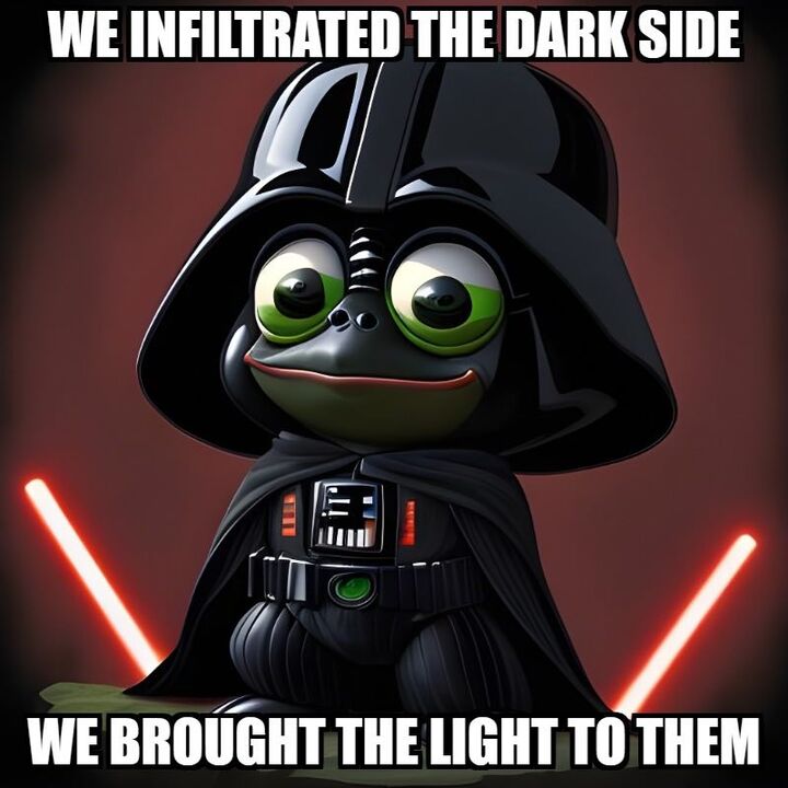 We infiltrated the dark side. …